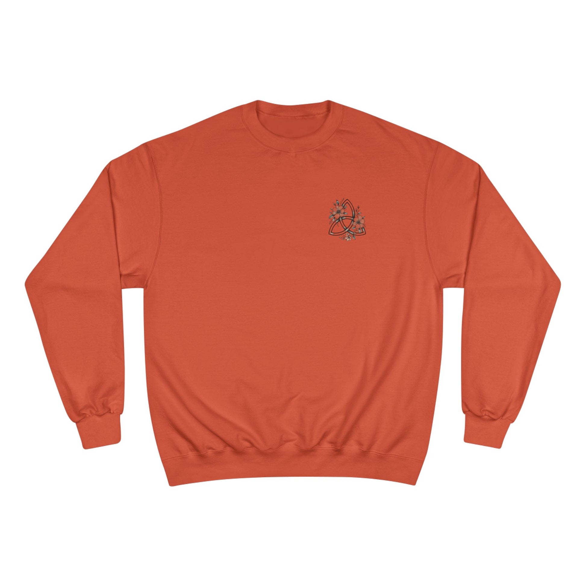 Floral Triquetra Crewneck