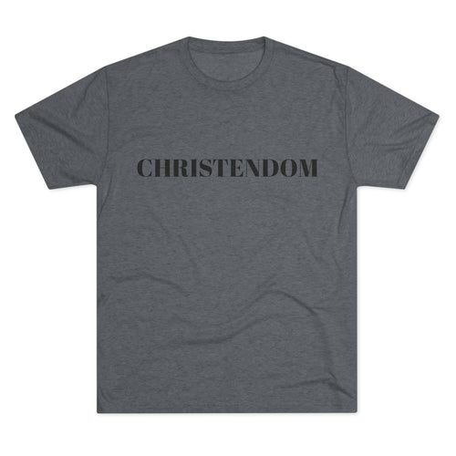 Christendom Tee — Minimalist Christian Statement Shirt