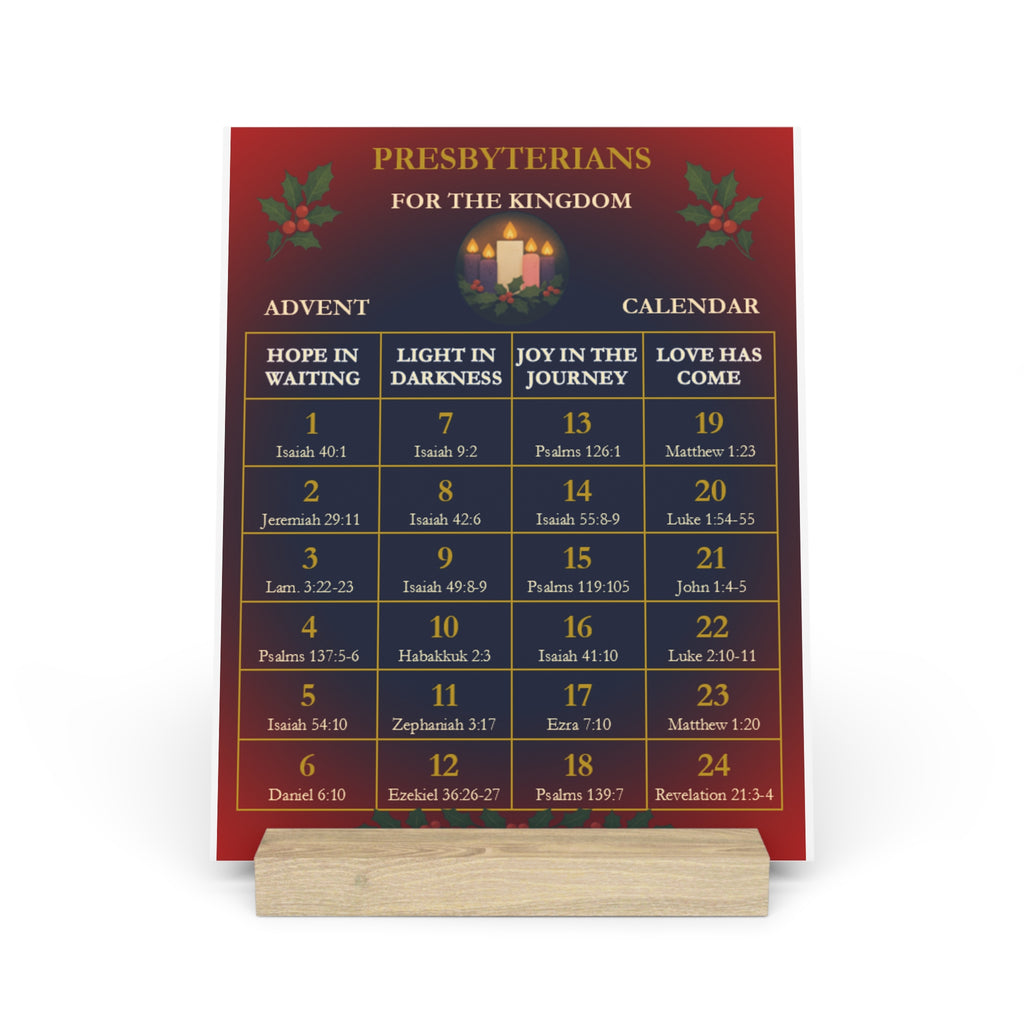 Presbyterians For The Kingdom Advent Calendar