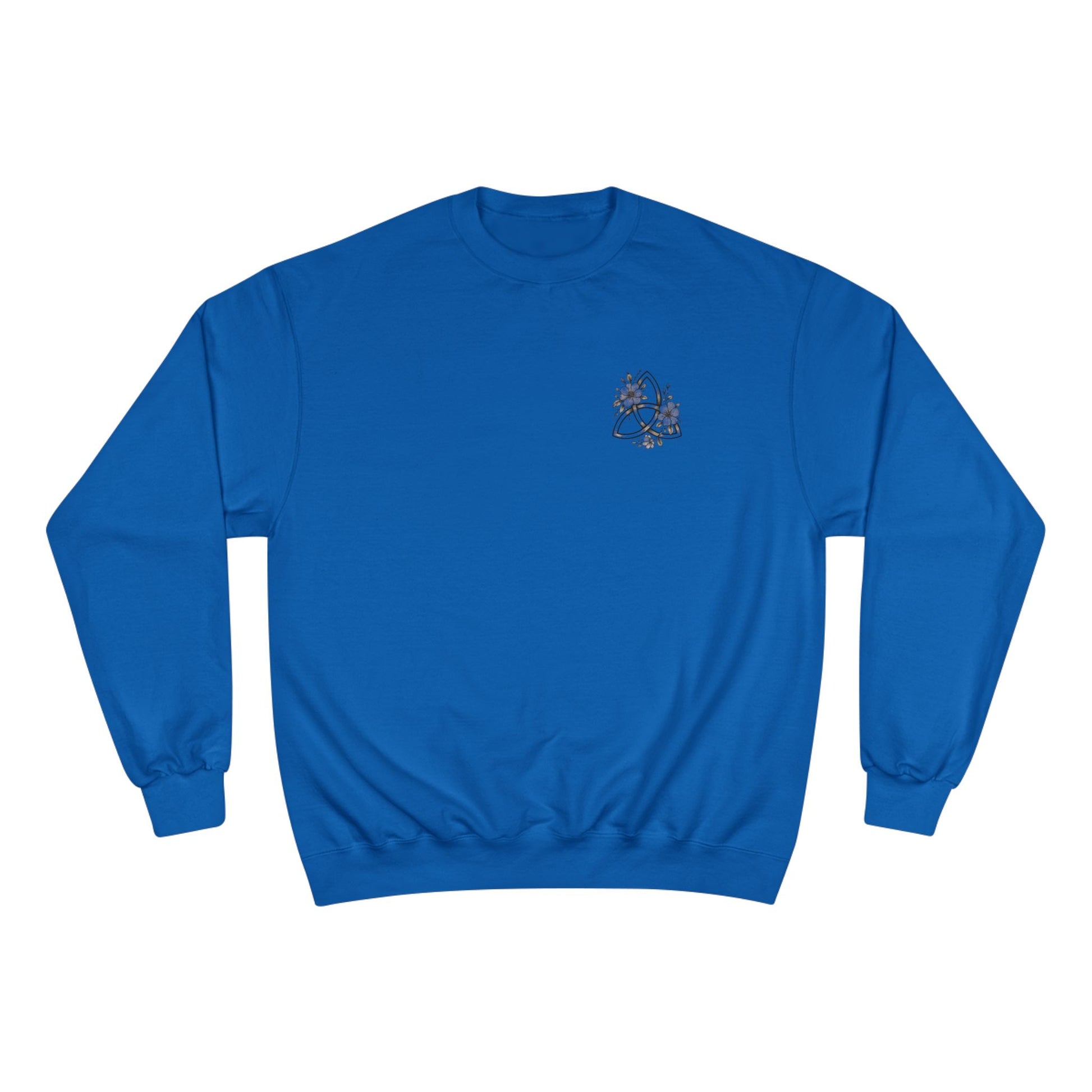 Floral Triquetra Crewneck