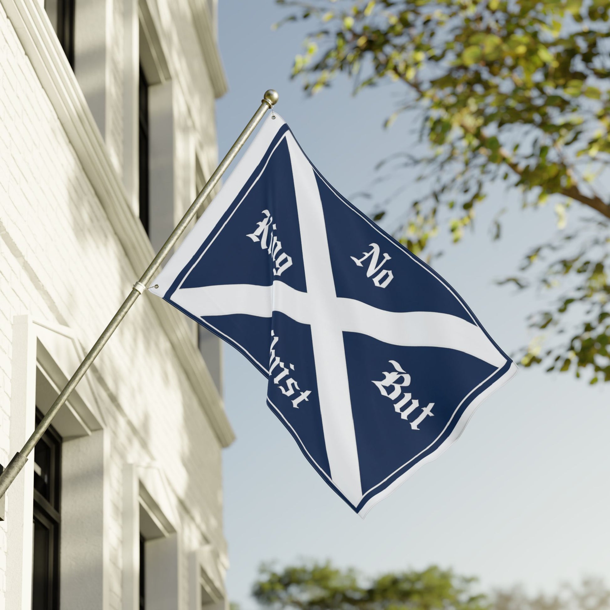 No King But Christ Flag