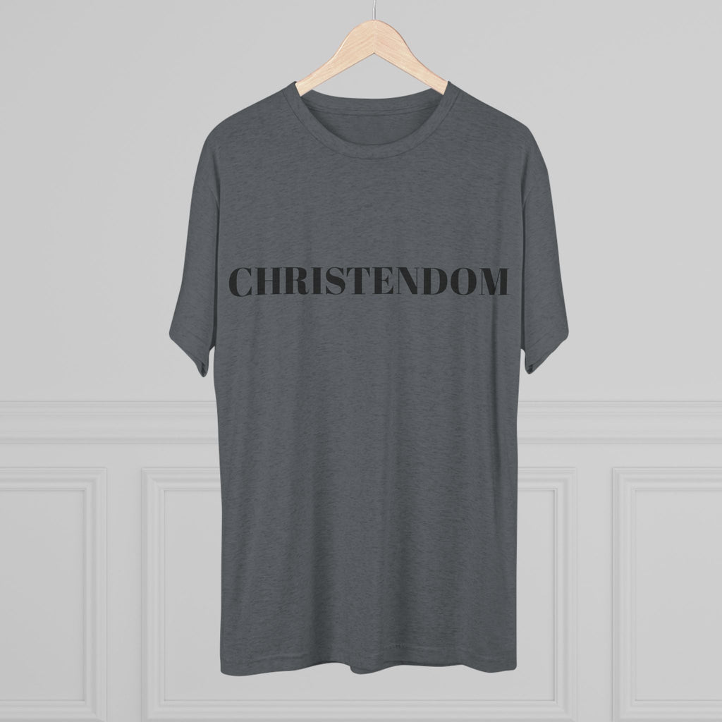 Christendom Tee — Minimalist Christian Statement Shirt