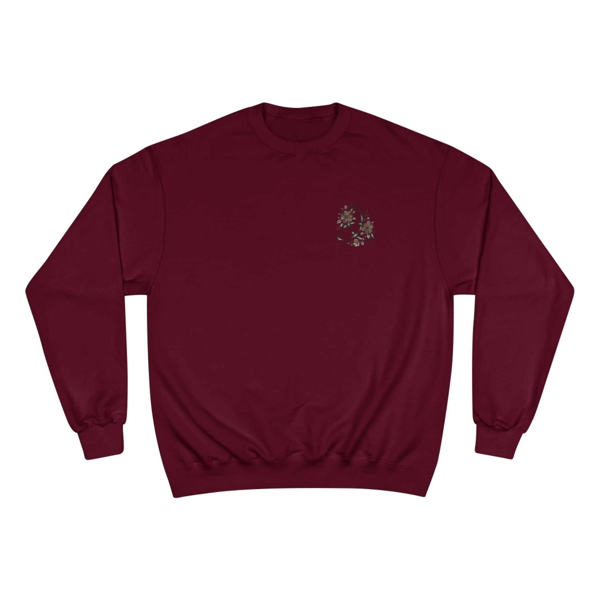 Floral Triquetra Crewneck