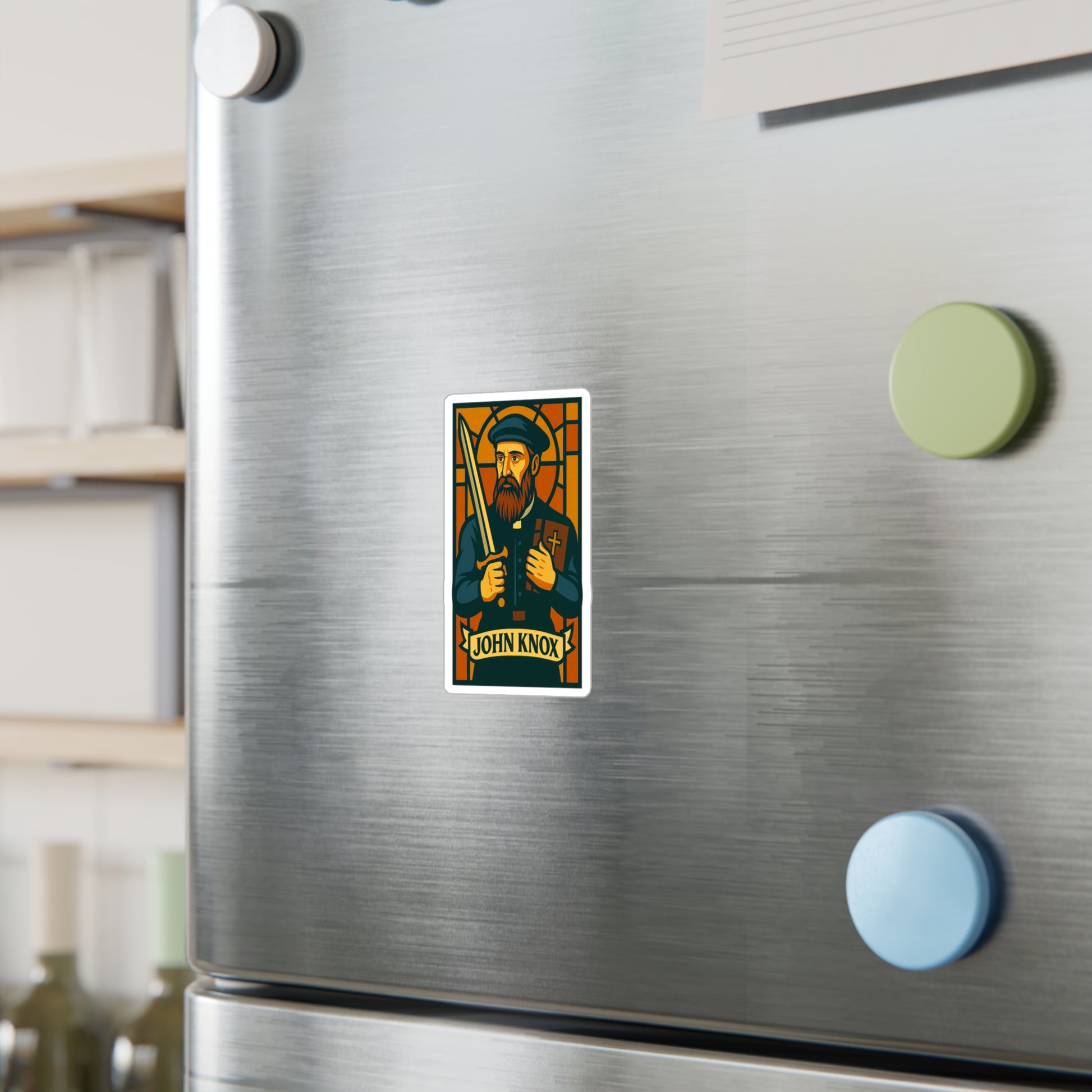 John Knox Vinyl Decal. Inspired by Chapter 5 of Mastering Reformed Theology.